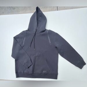 Wilson Men’s Triple Threat Hoodie Size XL Black Zipper Vent Unique Design